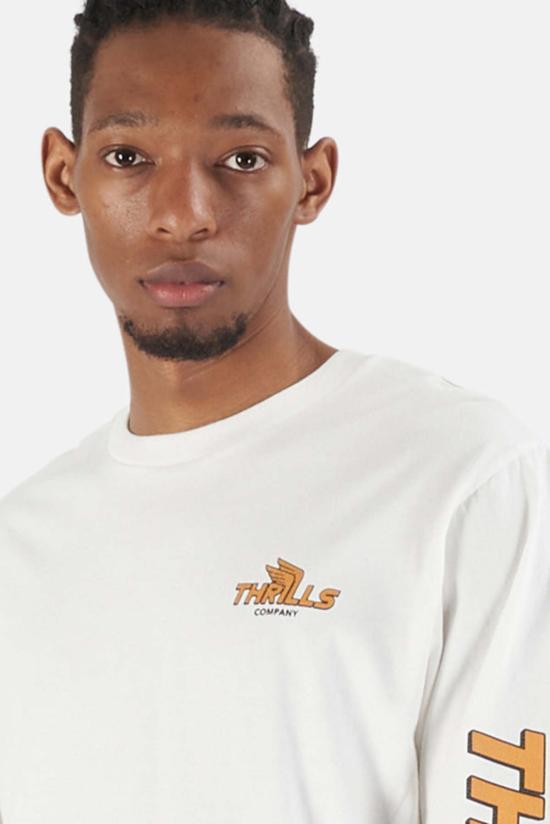  스릴즈 긴팔 티셔츠 TH20 122A WHITE - THRILLS