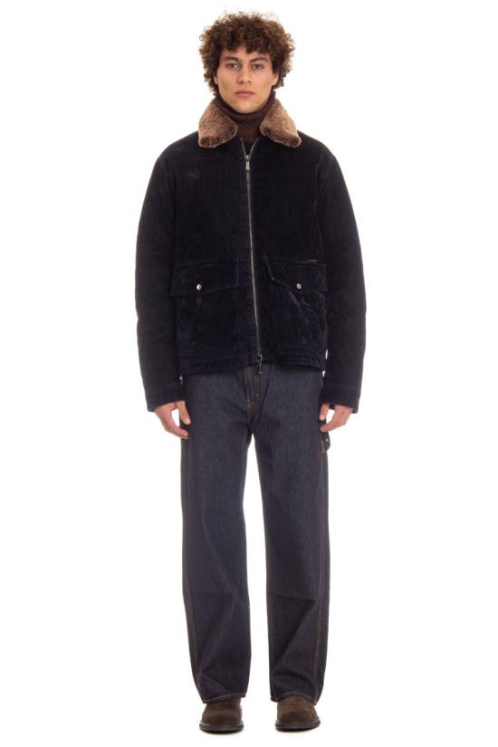 무레르 자켓 HENDRIC 41 DARK BLU Black - MOORER