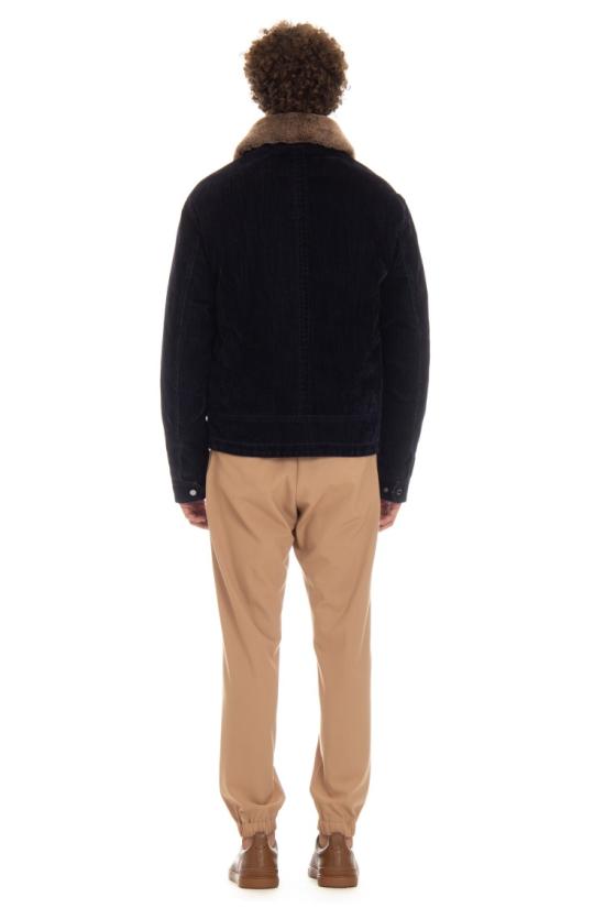  무레르 자켓 HENDRIC 41 DARK BLU Black - MOORER