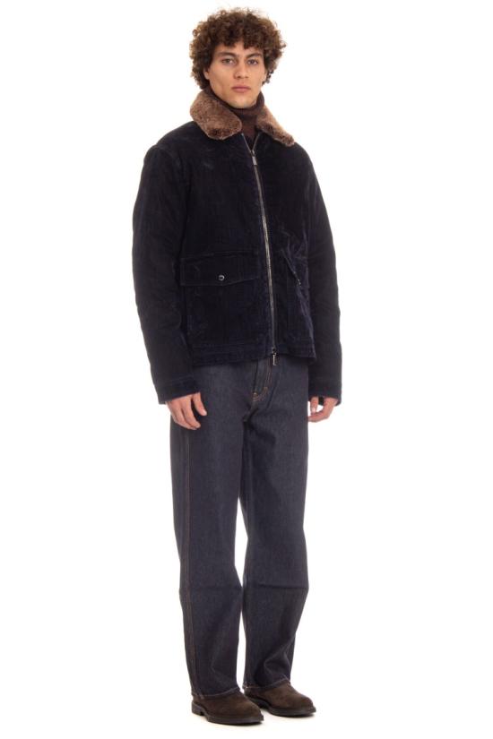  무레르 자켓 HENDRIC 41 DARK BLU Black - MOORER