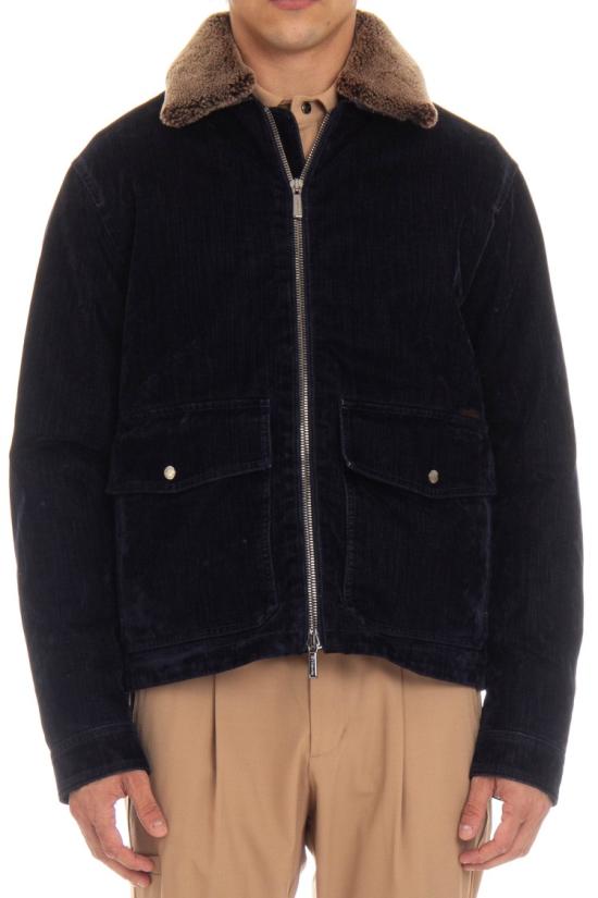  무레르 자켓 HENDRIC 41 DARK BLU Black - MOORER
