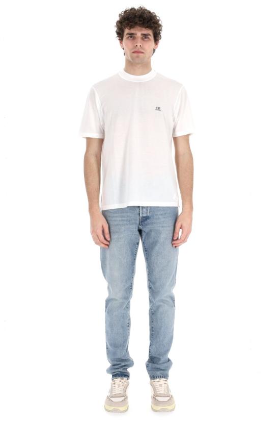 25SS 씨피 컴퍼니 반팔 티셔츠 MTS261A00 5022G 2103 White - C.P. COMPANY