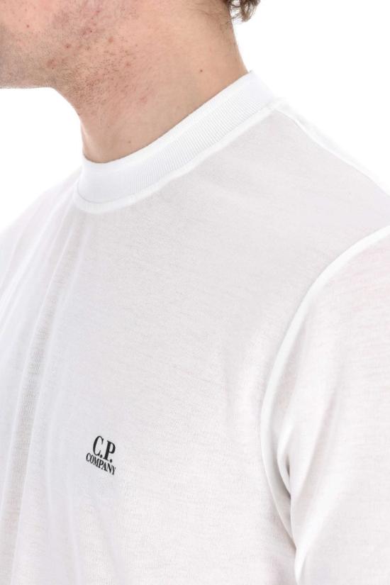 25SS 씨피 컴퍼니 반팔 티셔츠 MTS261A00 5022G 2103 White - C.P. COMPANY