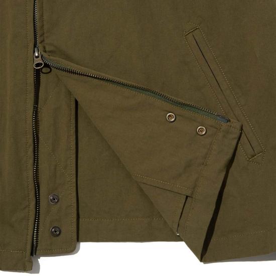  엔지니어드가먼츠 자켓 엔지니어드 가먼츠 클레이튼 재킷 코튼 샌딩 원단 올리브 - ENGINEERED GARMENTS