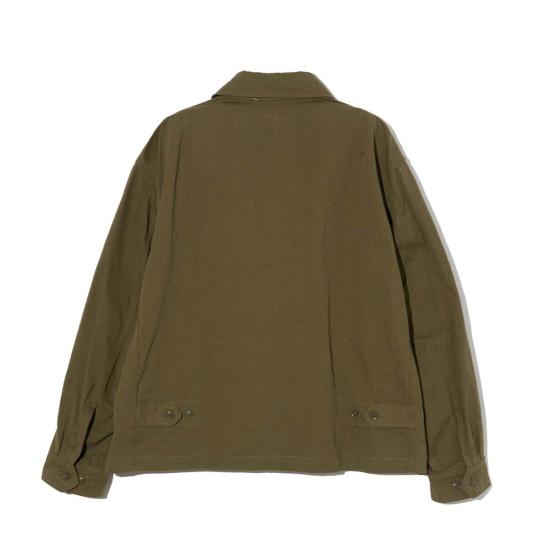  엔지니어드가먼츠 자켓 엔지니어드 가먼츠 클레이튼 재킷 코튼 샌딩 원단 올리브 - ENGINEERED GARMENTS
