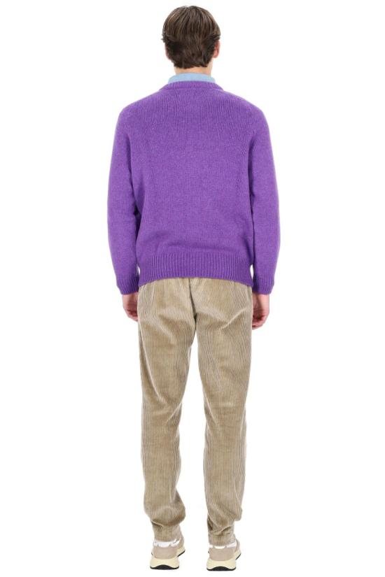 25FW 하울린 니트웨어 BOXY SPACE KNIT 2VIOLET DREAMS Purple - HOWLIN