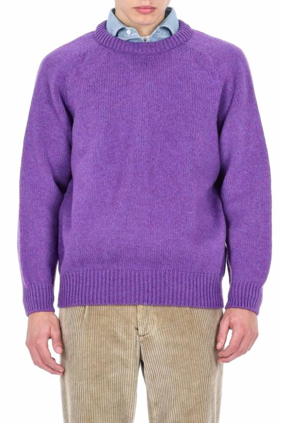 25FW 하울린 니트웨어 BOXY SPACE KNIT 2VIOLET DREAMS Purple