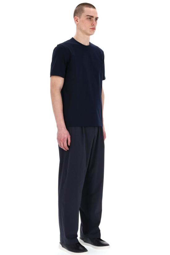 25SS 에르노 반팔 티셔츠 JG000237U 29200 Black - HERNO