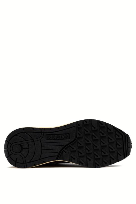25FW 오트리 릴윈드 로우 나일론 스웨이드 스니커즈 WWLM UT21BLK YELLOW Black - AUTRY