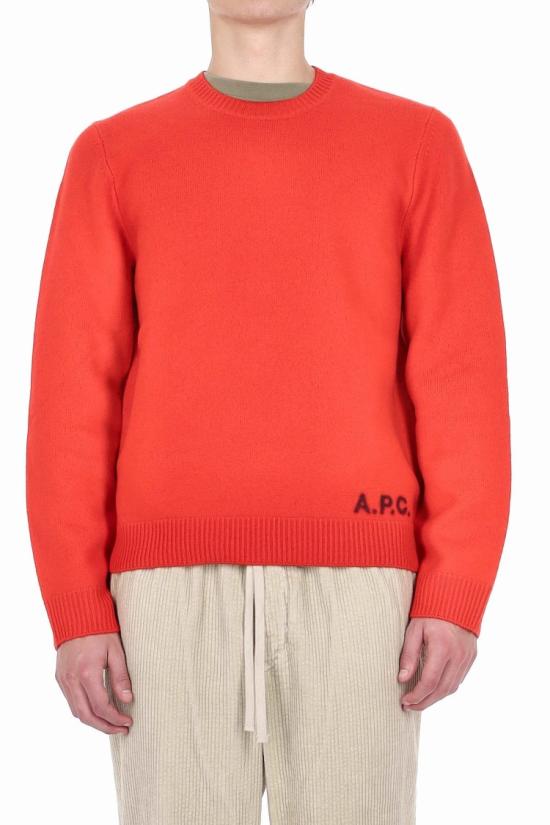 25FW 아페쎄 니트웨어 WVBDK H23059 2GAA ROUGE Red