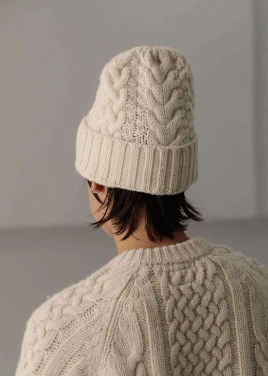  베어 니트웨어 모자 포르토 비니 - BARE KNITWEAR