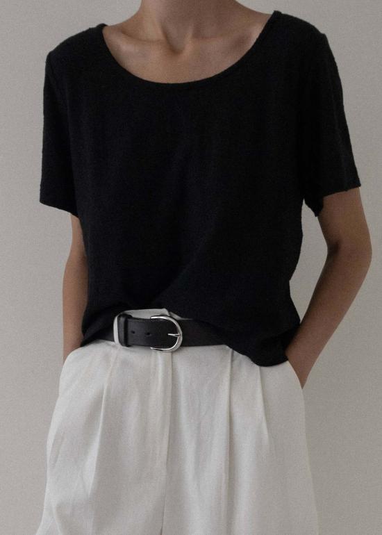  Laude 반팔 티셔츠 라우데 크롭 크루 티셔츠 - OTHER BRANDS