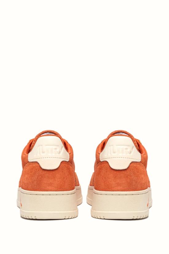 25FW 오트리 메달리스트 로우 스니커즈 AULM UH05FANTA WHT Orange - AUTRY