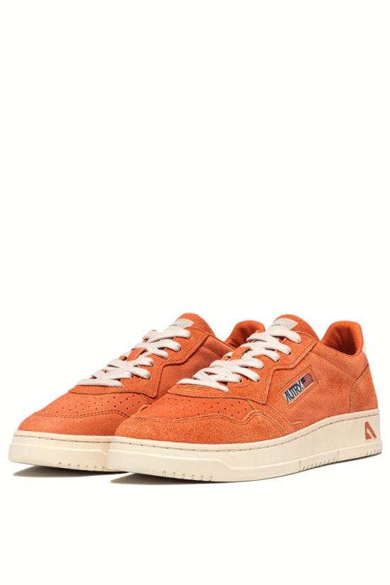 25FW 오트리 메달리스트 로우 스니커즈 AULM UH05FANTA WHT Orange - AUTRY