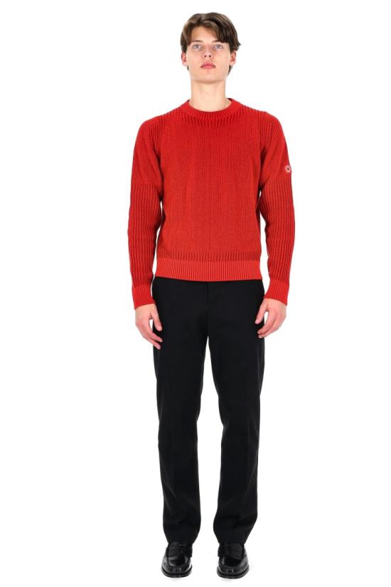 25FW 겐조 니트웨어 FF65PU7403LH21 Red - KENZO