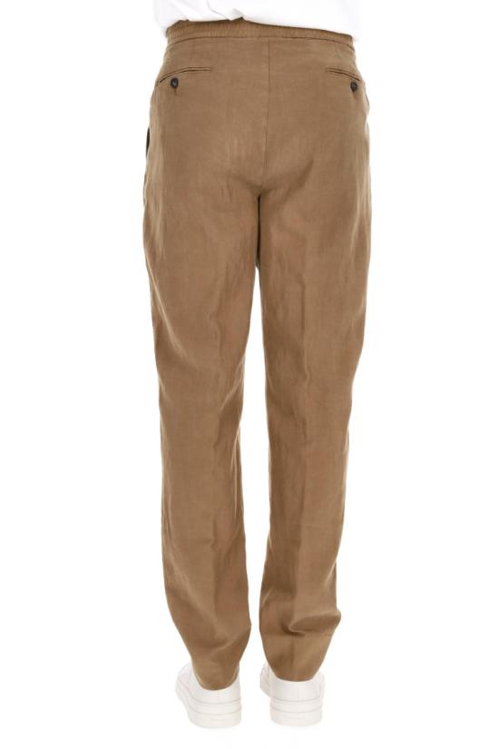 25SS 오피신 제네랄 스트레이트 팬츠 MTLG452CIGAR Brown - OFFICINE GENERALE