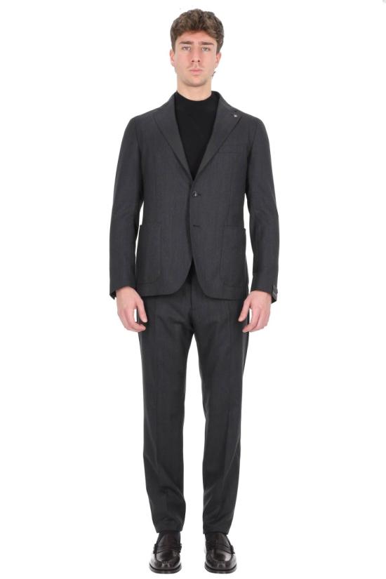  딸리아토레 수트 2SMC22K01 520015S3130 Black - TAGLIATORE
