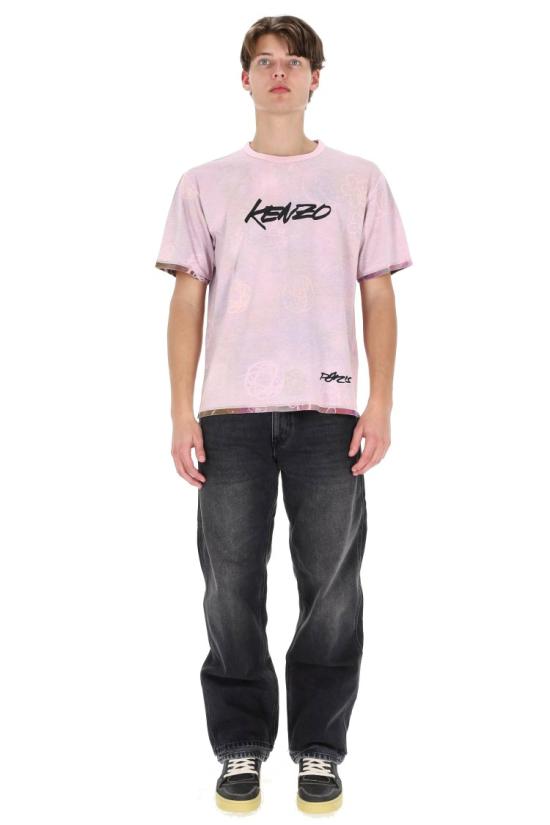 25FW 겐조 반팔 티셔츠 FF65TS2584SG30 Neutrals - KENZO