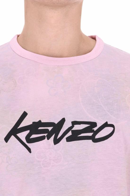 25FW 겐조 반팔 티셔츠 FF65TS2584SG30 Neutrals - KENZO