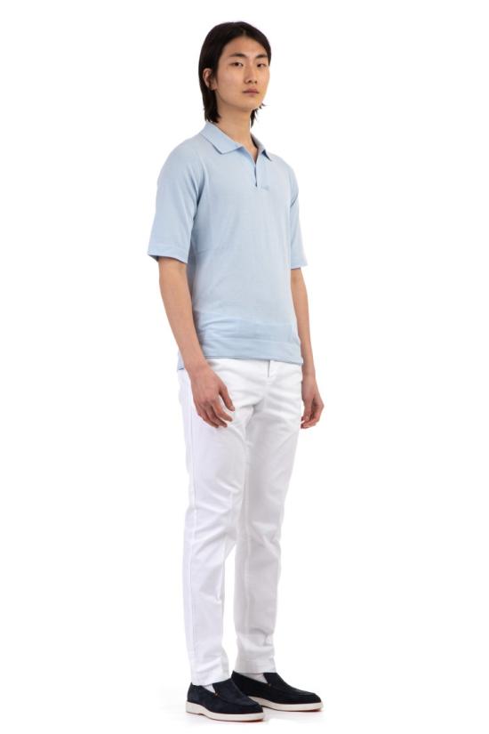  발렌타인 폴로 티셔츠 B2W103 18C23 213110 White - BALLANTYNE