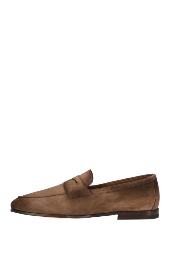 25SS 산토니 로퍼 MCNC18837SA4SEAAM21 Brown - SANTONI