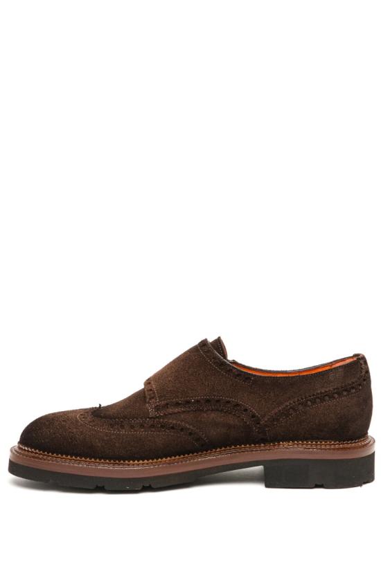 25FW 산토니 로퍼 MCC019160JL4GRVRT50 Black - SANTONI