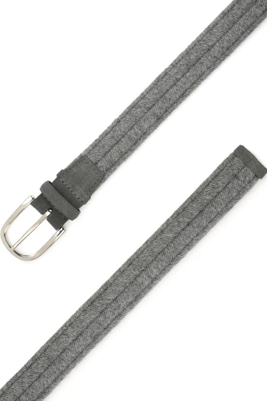 25FW 오르치아니 벨트 U08159 EWOANTRACITE Grey - ORCIANI