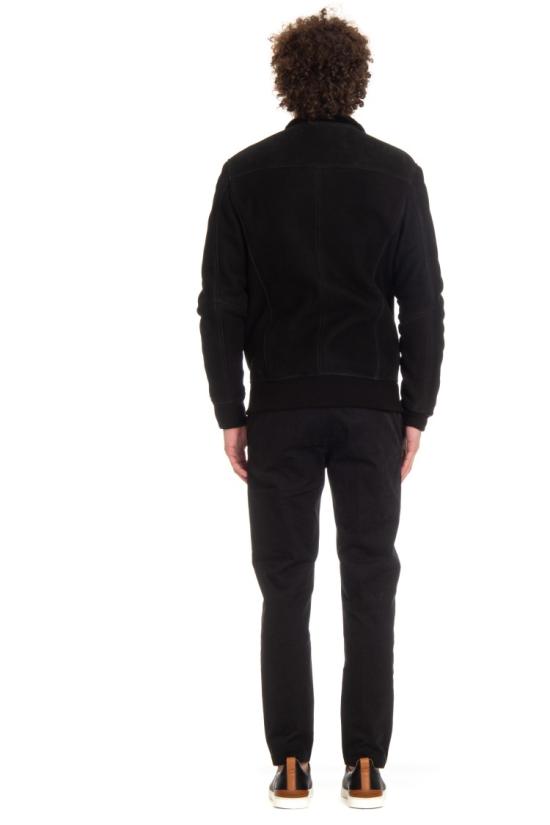  조르지오 브라토 봄버 자켓 GU24F10010MEVL 2NERO Black - GIORGIO BRATO