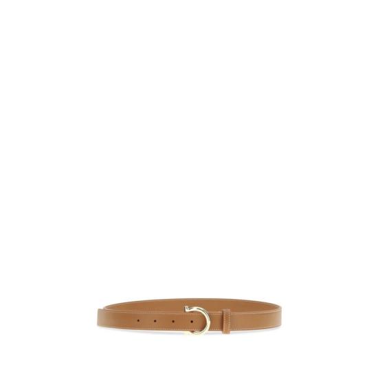  살바토레 페라가모 벨트 페라가모 간치니 레귤러  베이지 - SALVATORE FERRAGAMO