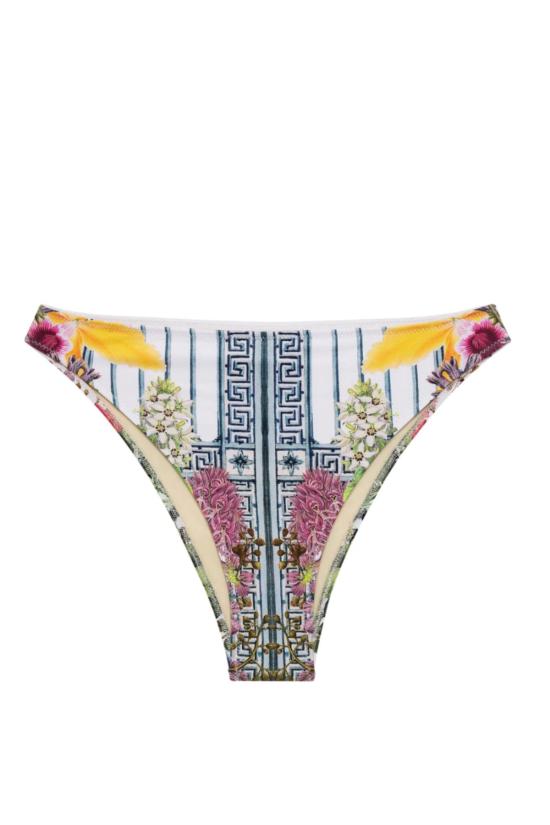  캐롤리나 케이 비키니 수영복 캐롤리나 K 칼라 비키니 하의 플로럴 그릭