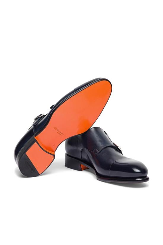 25FW 산토니 로퍼 MCCR11652MC1HVVD 3U59 Black - SANTONI