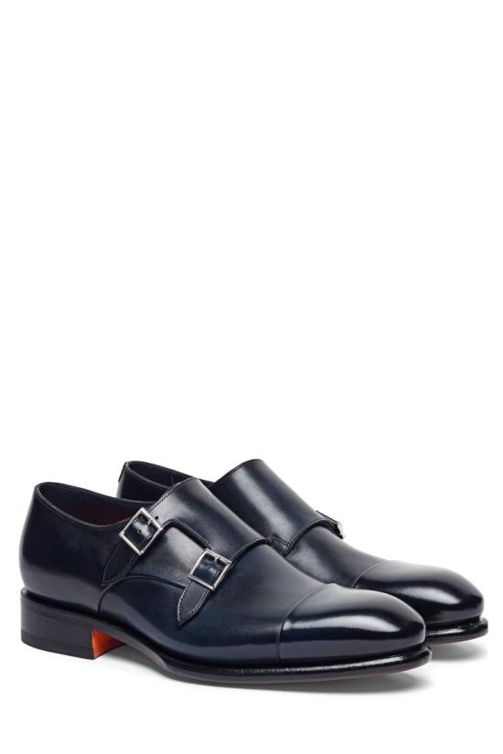 25FW 산토니 로퍼 MCCR11652MC1HVVD 3U59 Black - SANTONI