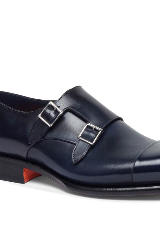25FW 산토니 로퍼 MCCR11652MC1HVVD 3U59 Black - SANTONI
