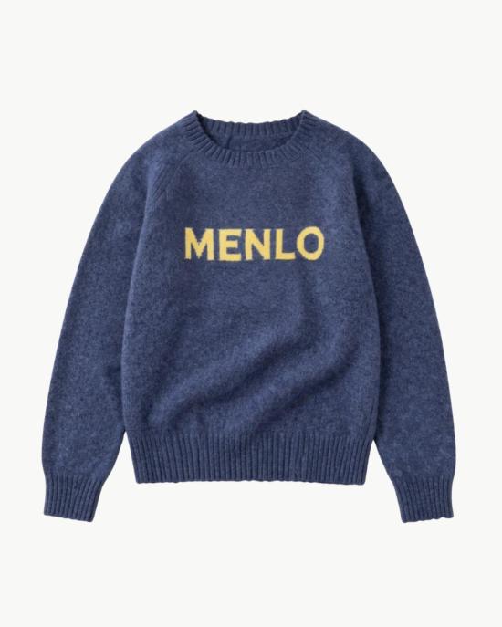  콜로리 키아리 스웨터 Colori Custom Frayed Crew Menlo Sweater Eclipse/Sun