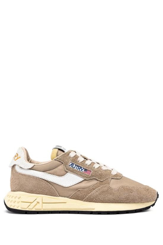 25FW 오트리 릴윈드 로우 나일론 스웨이드 스니커즈 WWLM NC08WH WHT PEP Neutrals