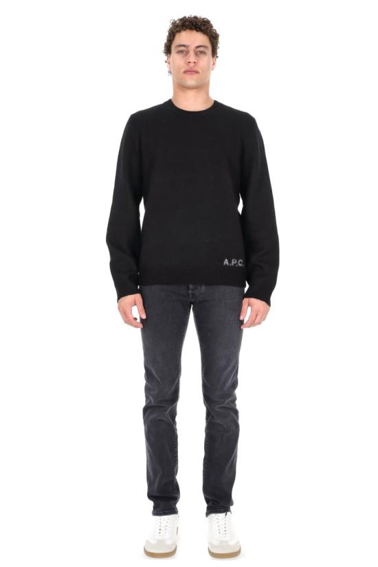 25FW 아페쎄 니트웨어 WVBDJ H23059LZZ NOIR Black