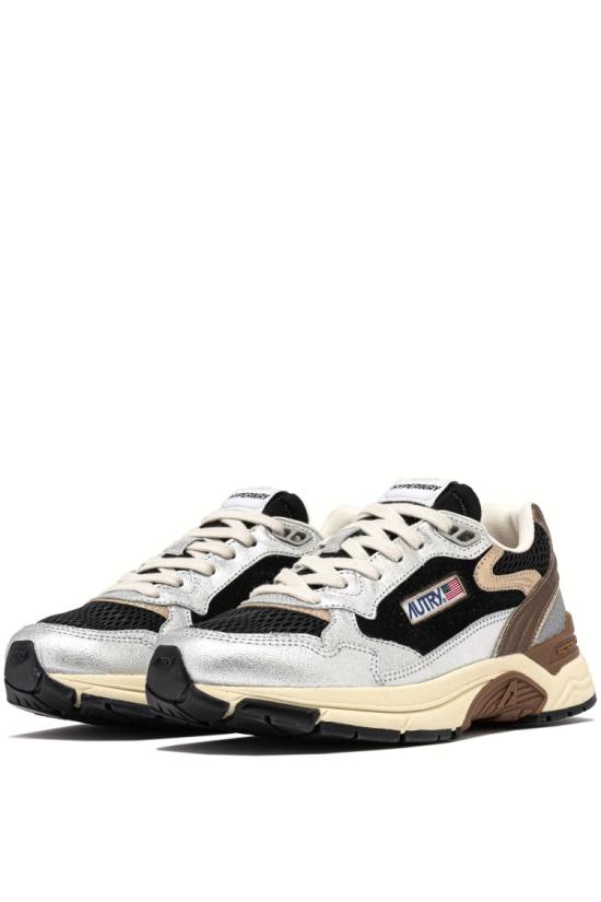25FW 오트리 하이퍼웨이 스니커즈 HYLM EM04SILV BLK Neutrals - AUTRY