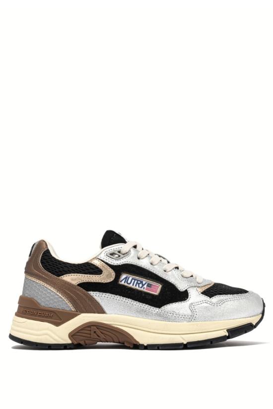 25FW 오트리 하이퍼웨이 스니커즈 HYLM EM04SILV BLK Neutrals