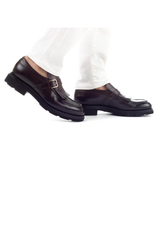  산토니 로퍼 MCCN17773UM4IVR7747 Black - SANTONI