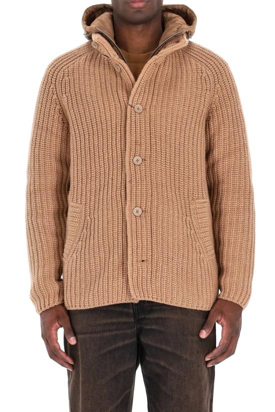25FW 에르노 콘 스티치 울 가디건 MC000150U 700162157 Black - HERNO