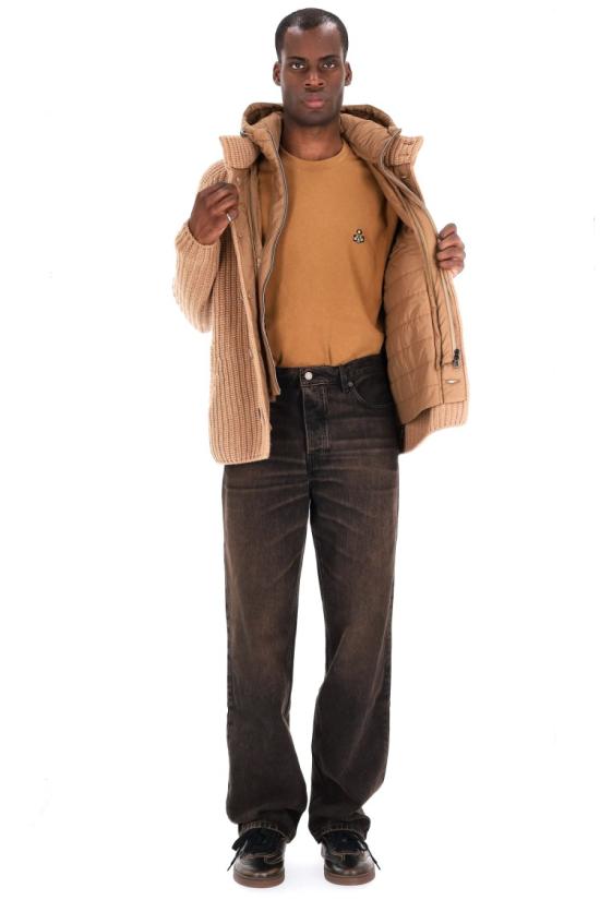 25FW 에르노 콘 스티치 울 가디건 MC000150U 700162157 Black - HERNO