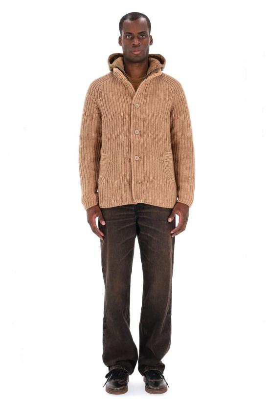 25FW 에르노 콘 스티치 울 가디건 MC000150U 700162157 Black