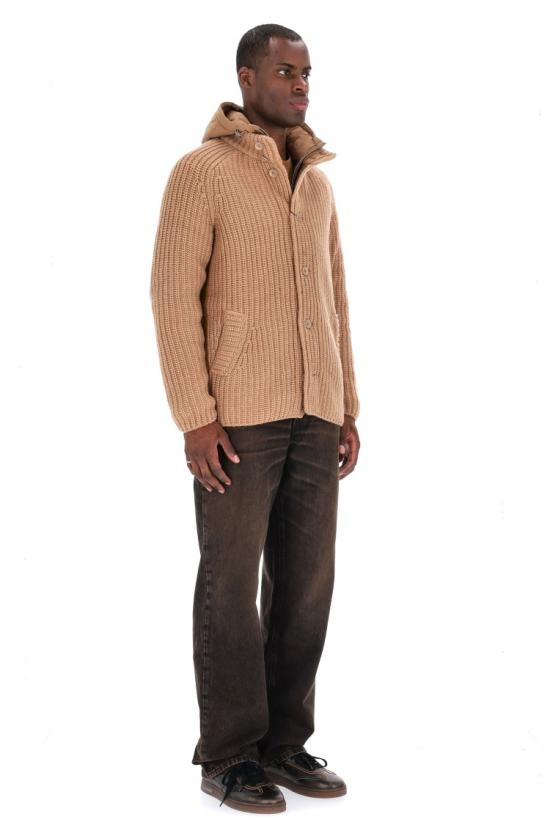 25FW 에르노 콘 스티치 울 가디건 MC000150U 700162157 Black - HERNO