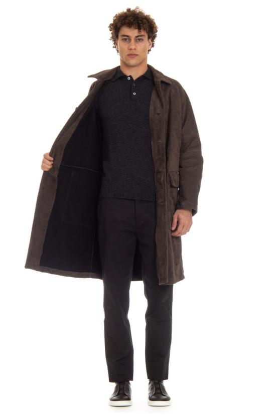  살바토레 산토로 자켓 47557 UBROWN Black - SALVATORE SANTORO