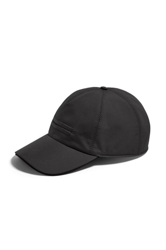 에르메네질도제냐 모자 E8I00H B8CBK1 Black