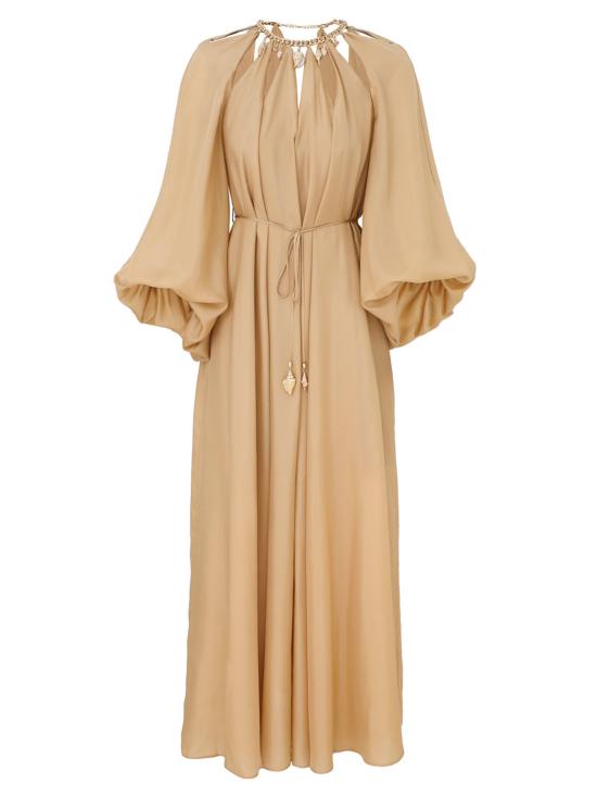 26FW 짐머만 미디 원피스 7592DSS263 CHP Beige