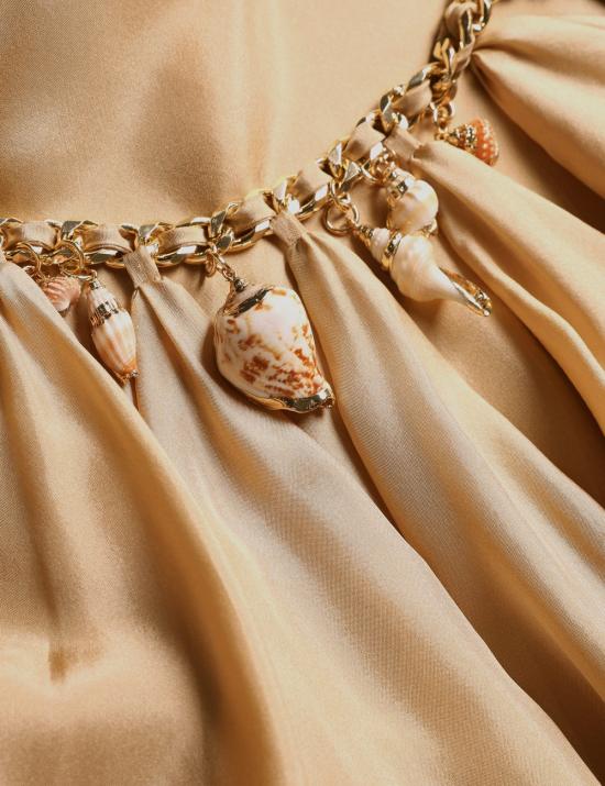26FW 짐머만 미디 원피스 7592DSS263 CHP Beige - ZIMMERMANN