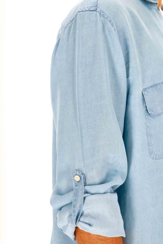 25SS 오피신 제네랄 셔츠 MSHI031LIGHT BLUE - OFFICINE GENERALE