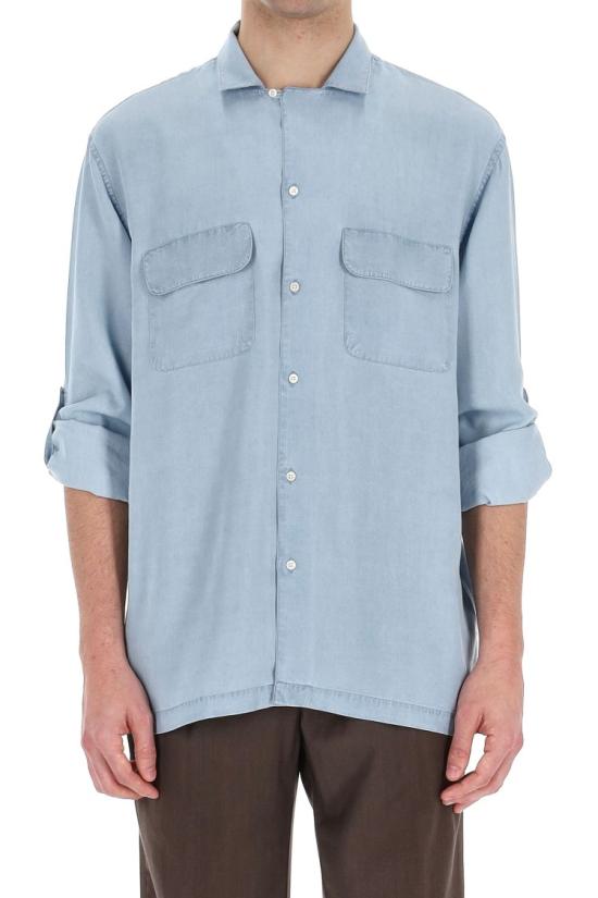 25SS 오피신 제네랄 셔츠 MSHI031LIGHT BLUE
