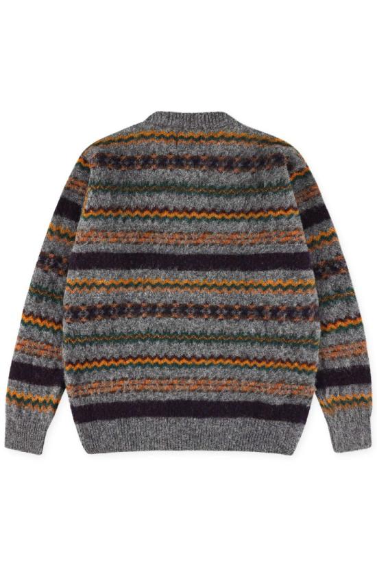 25FW 하울린 니트웨어 A WOOLEN WONDEROXFORD Grey - HOWLIN